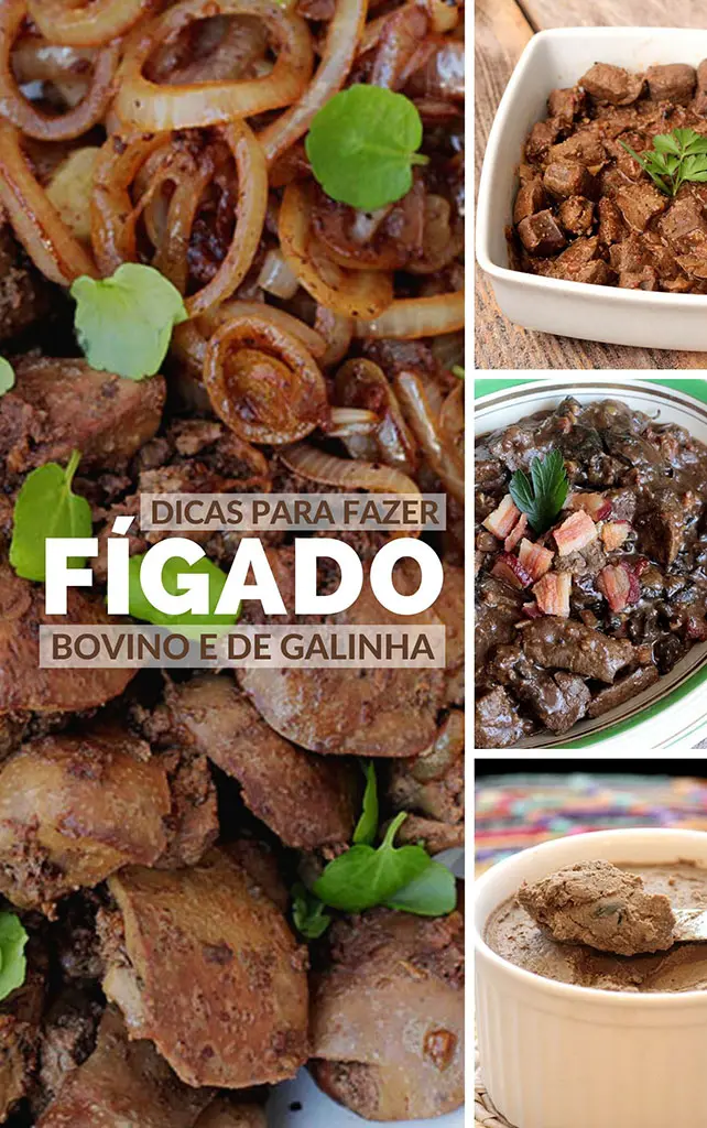 Fígado de Galinha Saboroso: melhor receita