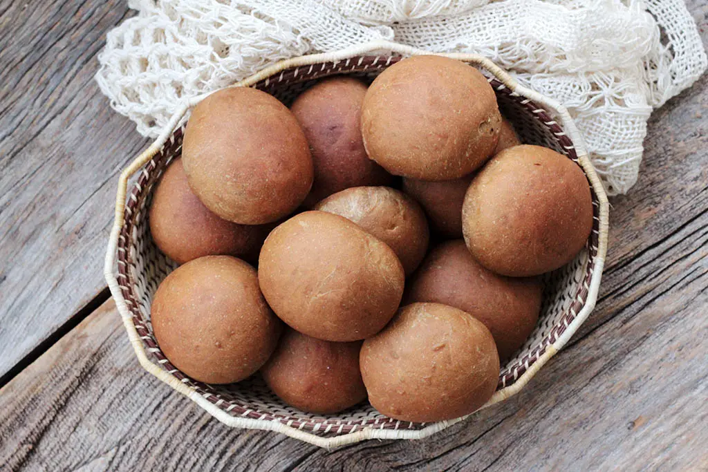 Pãezinhos de café com leite
