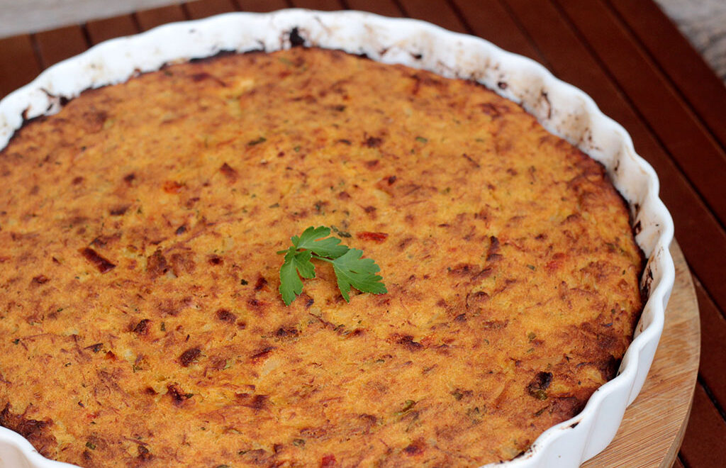 Torta de frango com batata-doce | Lowcarb e deliciosa