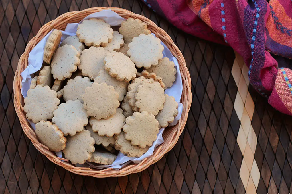 Biscoitos sem glúten - Feitos com farinha de arroz