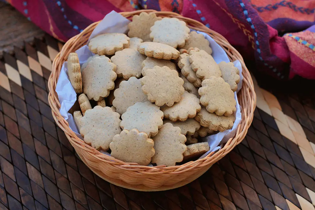 Biscoitos sem glúten - Feitos com farinha de arroz