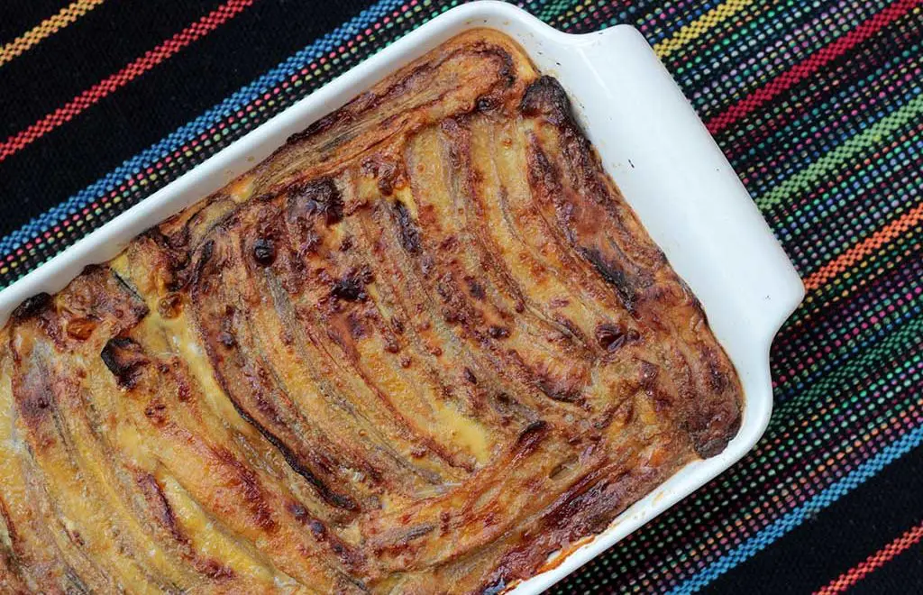 Pastelón – Um prato feito com banana e carne moída
