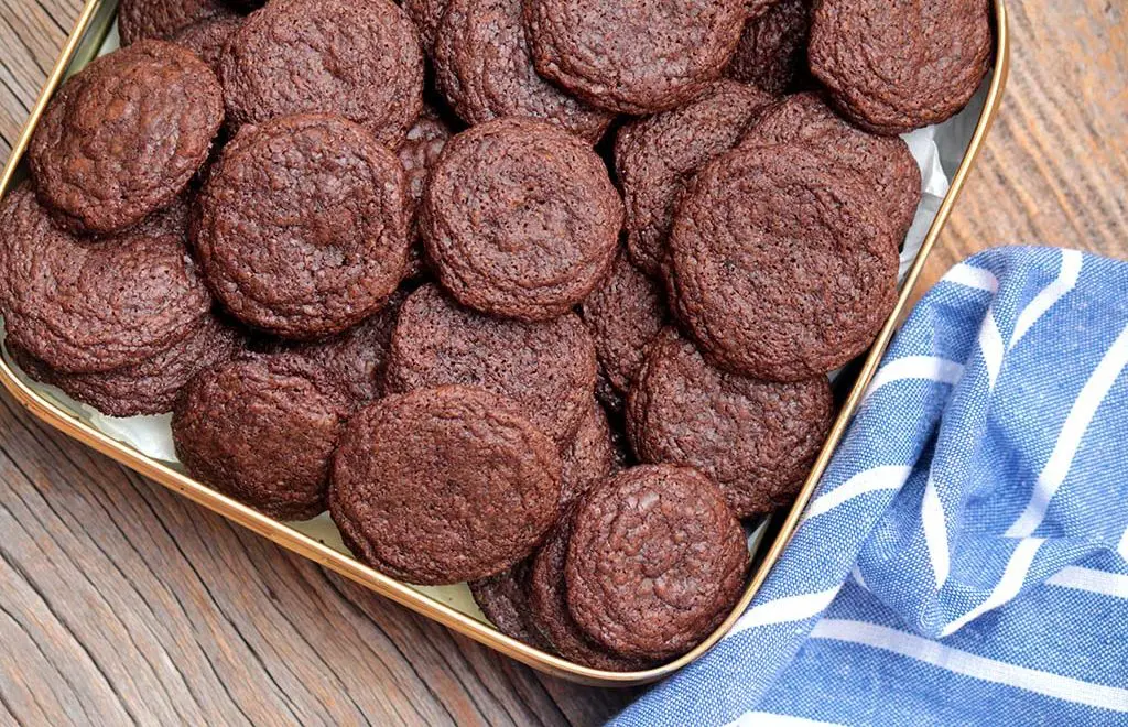 Cookies de chocolate crocantes | Sem glúten e lactose
