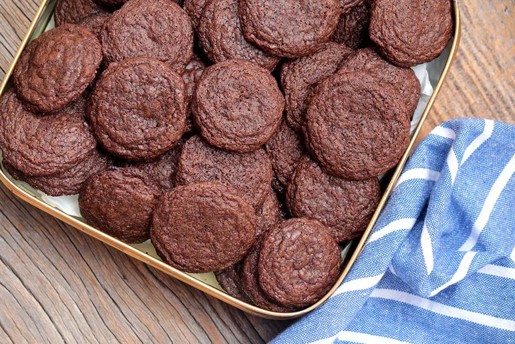 Cookies de chocolate crocantes | Sem glúten e lactose