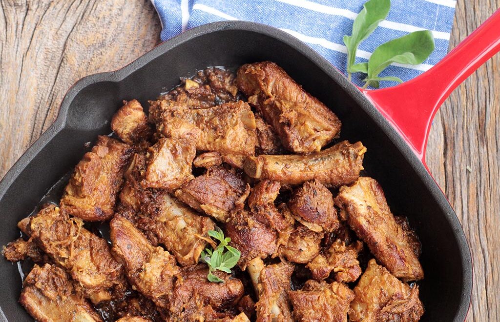 Costelinha de porco na panela – Receita da minha mãe
