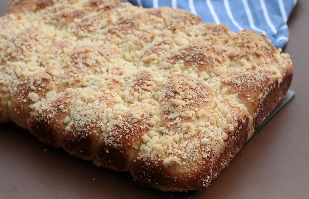 Cuca italiana caseira – Uma receita afetiva