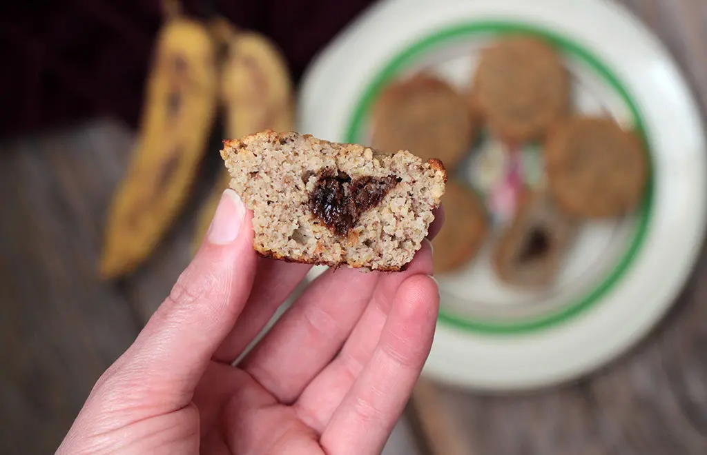 Bolinho de banana fit e simples | Muffins