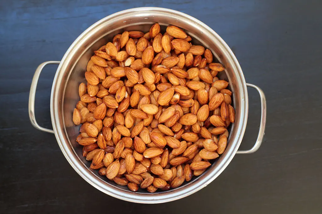 Como fazer farinha amendoas Baixa 2