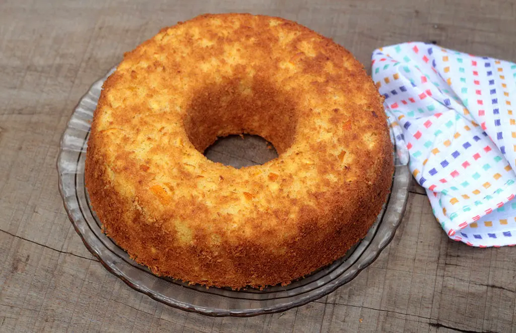 Bolo de laranja com casca – Aromático, cítrico e delicioso
