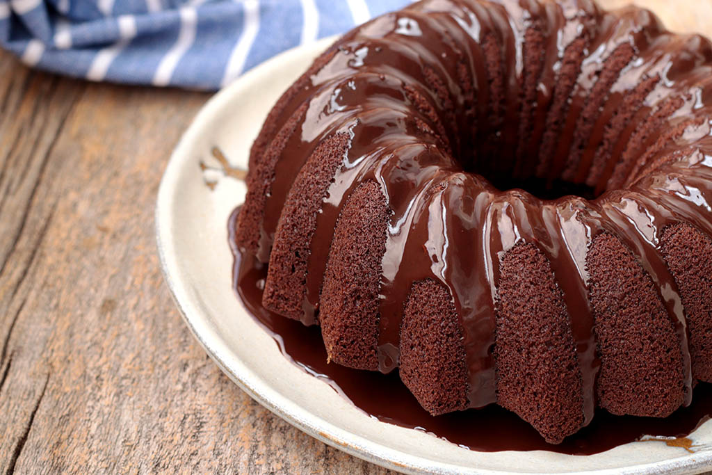 Bolo de Chocolate SEM FERMENTO 