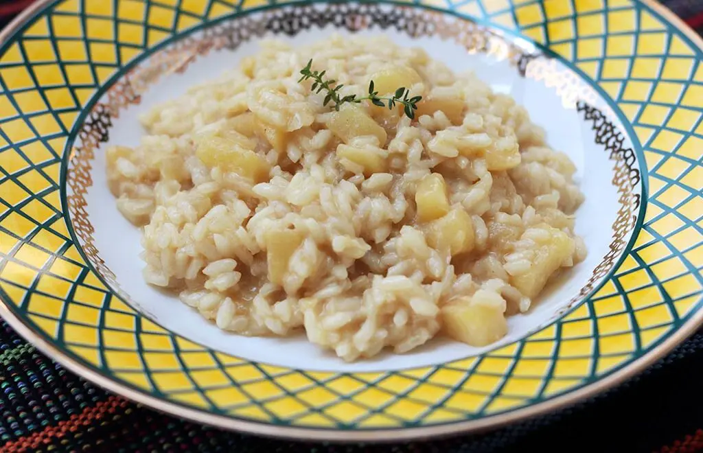 Risoto de maçã – Uma receita fácil e delicada