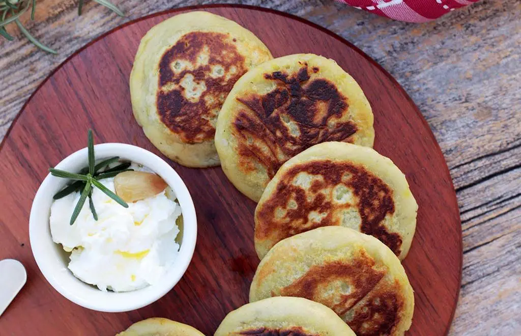 Bolinhos salgados de batata-doce | Recheados