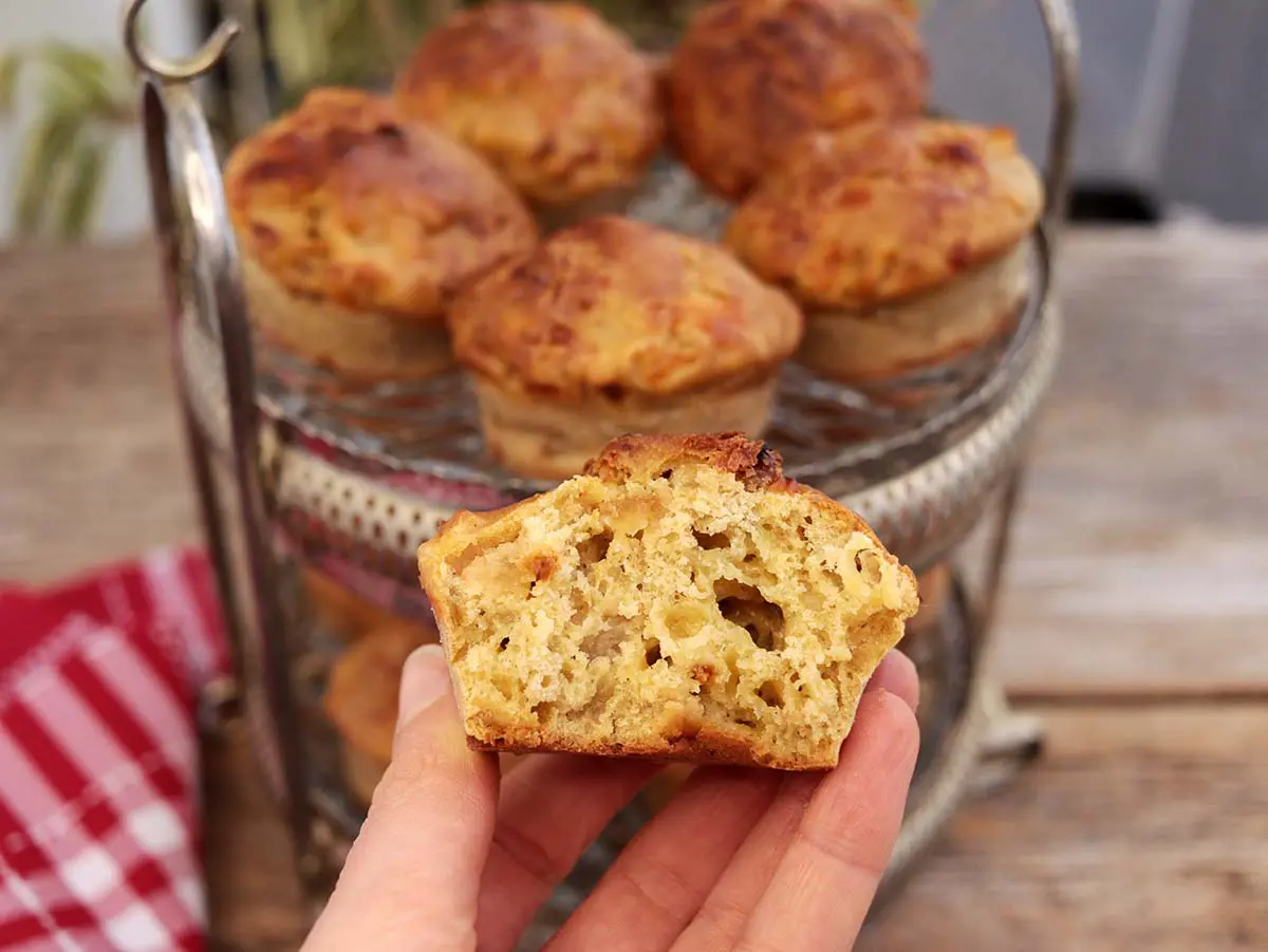 Muffins salgados maca queijo Baixa 1