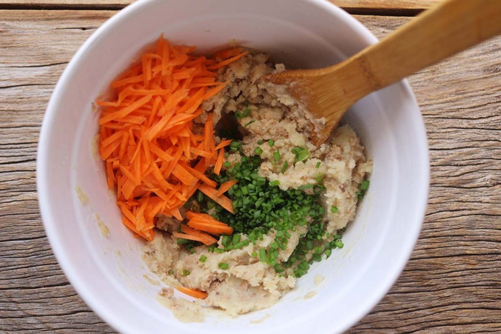 Massa De Batata Com Farinha De Trigo Bolinho de batata com atum - Simples e saudável - Mel e Pimenta