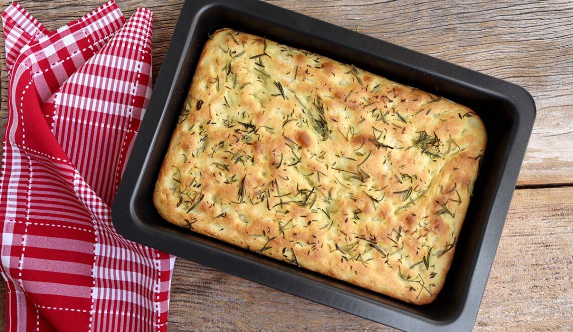 Receita de Focaccia – Fácil e Deliciosa