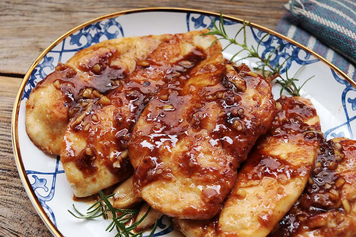 FRANGO NO MOLHO DE LIMÃO E SHOYU 